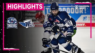 Straubing Tigers  Schwenninger Wild Wings  PENNY DEL  MAGENTA SPORT [upl. by Eras]