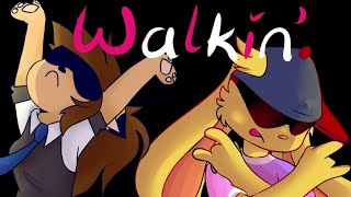 【Old】 Walkin Meme COLLABShgurr [upl. by Doralyn]