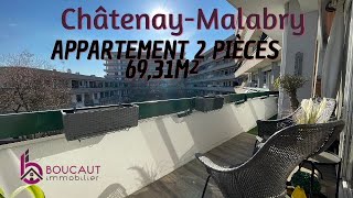 Achat Appartement 2 pièces  ChâtenayMalabry  Proche futur T10 [upl. by Rebmik]