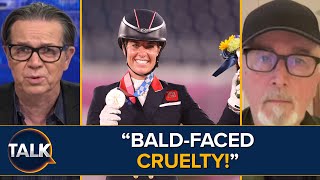 “Dressage Should Be Banned From The Olympics” After Video Shows Charlotte Dujardin Whipping Horse [upl. by Kristo]