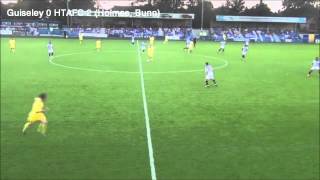 Match Highlights Guiseley 1 Huddersfield Town 4 [upl. by Nitsyrk]