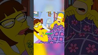 Homers Hangover and a Big Surprise🤣😂 simpsons shorts [upl. by Esiuqram732]