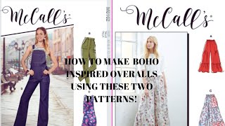 HOW TO MAKE BOHO INSPIRED OVERALL🧡 [upl. by Nived577]