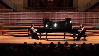 C Saintsaëns Danse macabre for 2 pianos Op 40 [upl. by Leamsi]