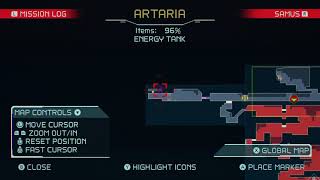 Metroid Dread Artaria Speed Boost Energy Tank Puzzle [upl. by Graaf908]