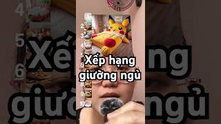 Xếp hạng giường ngủ độc lạ 🛏️ ranking gamer gameranking tiktok funny gamingranking [upl. by Ybba205]