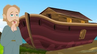 Noahs Ark  Malayalam Bible Stories  Children Christian Bible Cartoon Movie  നോഹയുടെ പെട്ടകം [upl. by Indira]