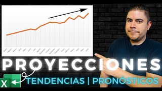 Cómo hacer Proyecciones Tendencias y Pronósticos en Excel [upl. by Mattson]