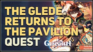 The Glede Returns to the Pavilion Genshin Impact [upl. by Aeriel]