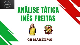 Análise Tática Individual  Inês Freitas  20242025  Liga BPI [upl. by Elynad]