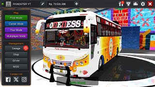 ZEDONE ONENESS LEO LIVERY  NON COLOR CODE KERALA TOURIST BUS  live oneness [upl. by Dorcea285]