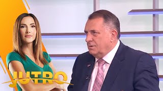 Predsednik Republike Srpske Milorad Dodik ekskluzivno za Prvu – Jutro [upl. by Ytirahs]