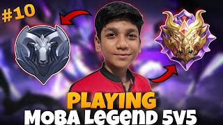 Day 10 Of playing Moba legend 5v5 in Mobile 🤯 mobalegends5v5 shortslive raaingamerz [upl. by Erodaeht]