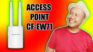 COMFAST CF EW71 SETUP AS ACCESS POINT FOR PISOWIFI [upl. by Anier295]