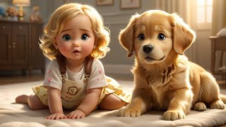 Lucy has a Golden Retriever  Cartoon Animation  Short Animated Film [upl. by Darryl202]