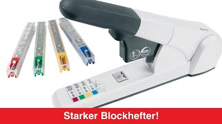 LEITZ BlockHeftgerät 5551 Stapler [upl. by Alper148]