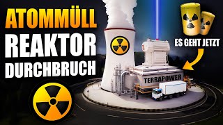 SchnellStart Neuer NatriumReaktor verbrennt Atommüll [upl. by Annayar]