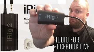 How to get good audio on Facebook LIVE [upl. by Pederson502]