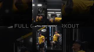 BLOW up your Chest 💣 Full Workout [upl. by Anelac]