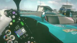 ULTRA REAL Fernando Alonso Helmet Cam at the 2023 Abu Dhabi GP FP3  assettocorsa [upl. by Pepper5]