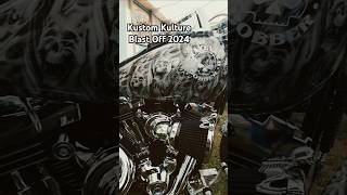 This got my vote for Best In Show Kustom Kulture Blast Off 2024 KKBO2024 customharley [upl. by Nimar]