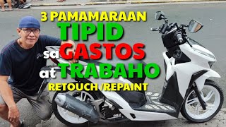 RETOUCHREPAINT GASGAS NA PINTURA NG FAIRINGS I DA HUSTLERS TV [upl. by Remlap]