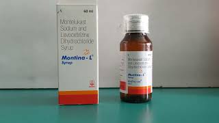 Montina L Syrup uses  Montelukast sodium and Levocetirizine dihydrochloride Syrup Uses [upl. by Ciryl]