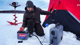 Building a Portable Diesel Heater  Hot Tent Ice Fishing [upl. by Whitcher615]