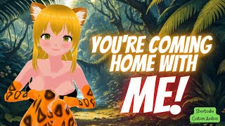 Captured and Carried Home by a Big Strong Ocelomeh Jaguar Girl Audio Roleplay 🐆 heartbeat F4M🌳 [upl. by Corette]