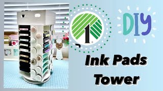 Dollar Tree DIY Amazing Ink Pads Storage 💚 [upl. by Marleen]