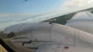 Caicos Express Airways Taking off providenciales  MBPV  VQTTL [upl. by Kong]