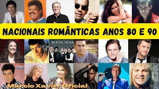 Músicas Nacionais Românticas Anos 80 e 90 As Melhores [upl. by Winnick]