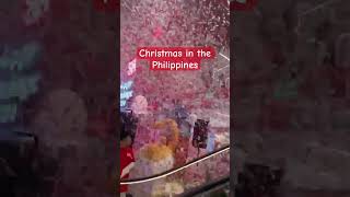 Christmas season starts early in the Philippines Americandreaminthephilippines ytshorts [upl. by Ahsak]