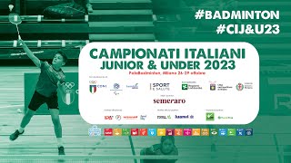 CAMPIONATI ITALIANI JUNIOR E UNDER 2023 DAY 3  CAMPO 1 [upl. by Camm944]