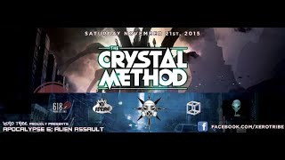 The Crystal Method Full Mix Live  Apocalypse VI  Alien Assault StLouis MO  20151121 [upl. by Sybilla]