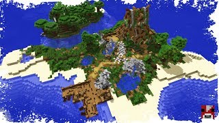 Minecraft Timelapse  Lets Transform a Medieval Island  World Download [upl. by Hankins824]