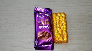 Cadbury Dairy Milk Silk Bubbly Chocolate Bar [upl. by Alboran]