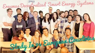 Erasmus Mundus Joint Master Degree In Decentralised Smart Energy Systems DENSYS 20 [upl. by Notlek]