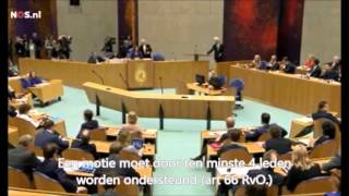 Motie van wantrouwen [upl. by Ludwigg]