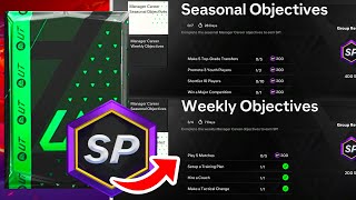 How to Complete New Seasonal amp Weekly Manager Player amp Club Objectives in FC 25 Season 2 [upl. by Eleinad]