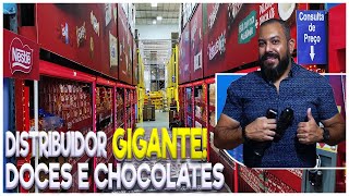 DISTRIBUIDOR GIGANTE DOCES E CHOCOLATES  12 MIL ITENS EM SÃO PAULOBRASIL 486 [upl. by Alleon]