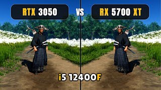 RX 5700 XT vs RTX 3050  i5 12400F  1080p  DLSSFSR  Test In 10 Games [upl. by Rurik]