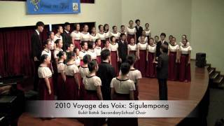 2010 BBSS Choir  Sigulempong [upl. by Atteuqihc]