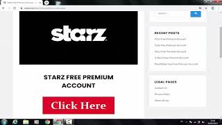 Watch Starz for Free Get Premium Account 2024 [upl. by Auqeenahs]