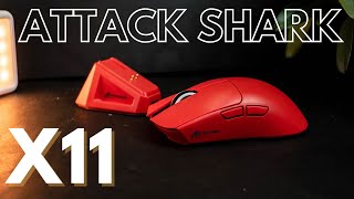 Attack Shark X11  FIRST LOOK  A budget ergo mouse with dock [upl. by Raina]