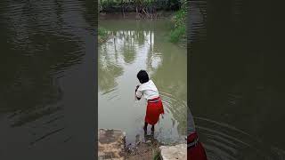 collecting water sample to find zooplankton and phytoplankton nature [upl. by Notsirb]