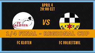 Cup 14 final FC Kloten  FC Volketswil [upl. by Suzan]