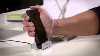 Belkin Wired ChargeSync Dock for iPhone5 [upl. by Marybelle]