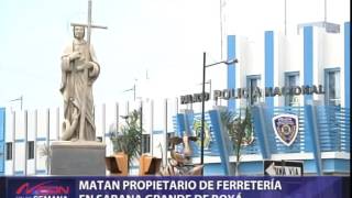 Matan propietario de ferretería en Sabana Grande de Boya [upl. by Dnomse]