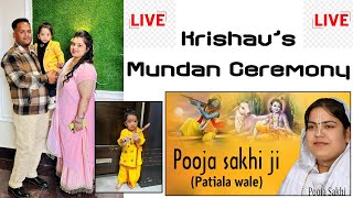 Livetelecast  Mundan Ceremony  krishavs  Date 122024 [upl. by Kilby]